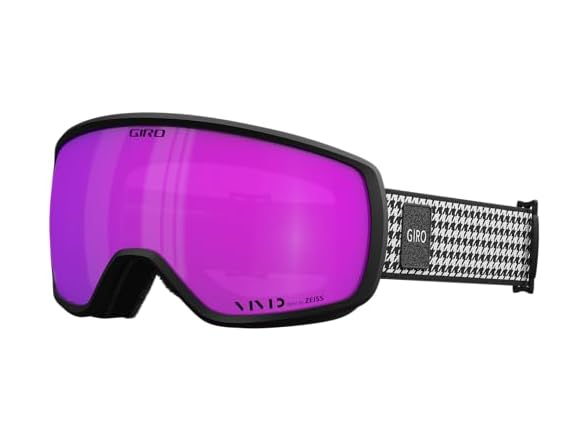 Black/White Lux Strap with VIVID Pink Lens