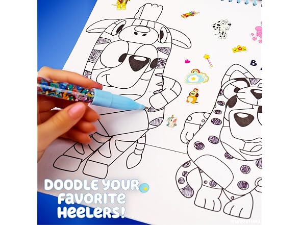 Bluey Sketchbook, 20-Page