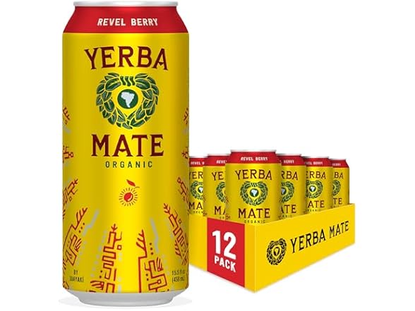 Yerba Madre Revel Berry 12pk