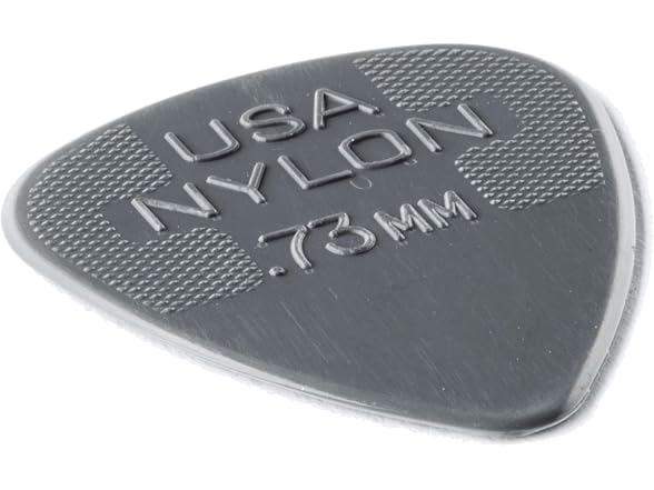 (12 Pack) Jim Dunlop Nylon Standard Pick .73MM