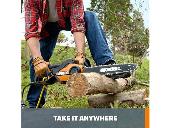 Worx WG303.1 14.5 Amp 16" Electric Chainsaw