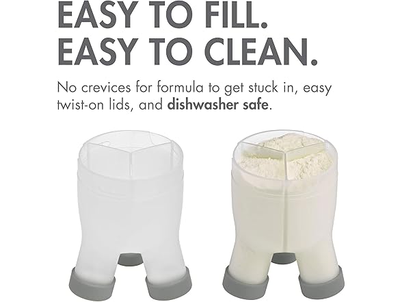 Boon TRIPOD Formula Container + Silicone Formula Mixer
