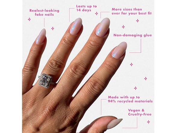 Olive & June Instant Mani Press On Nails (Goldfish)