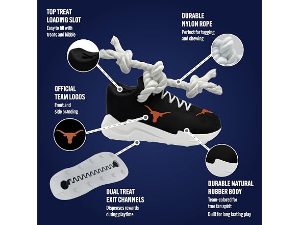 Pets First NCAA Texas Longhorns Cleat Sneaker Spike