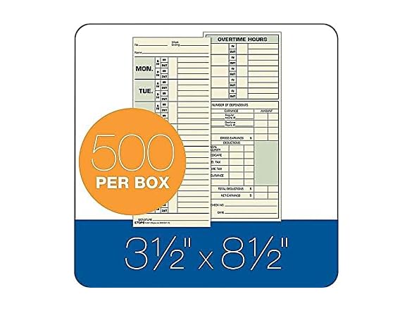 MotivationUSA 1291 Time Cards