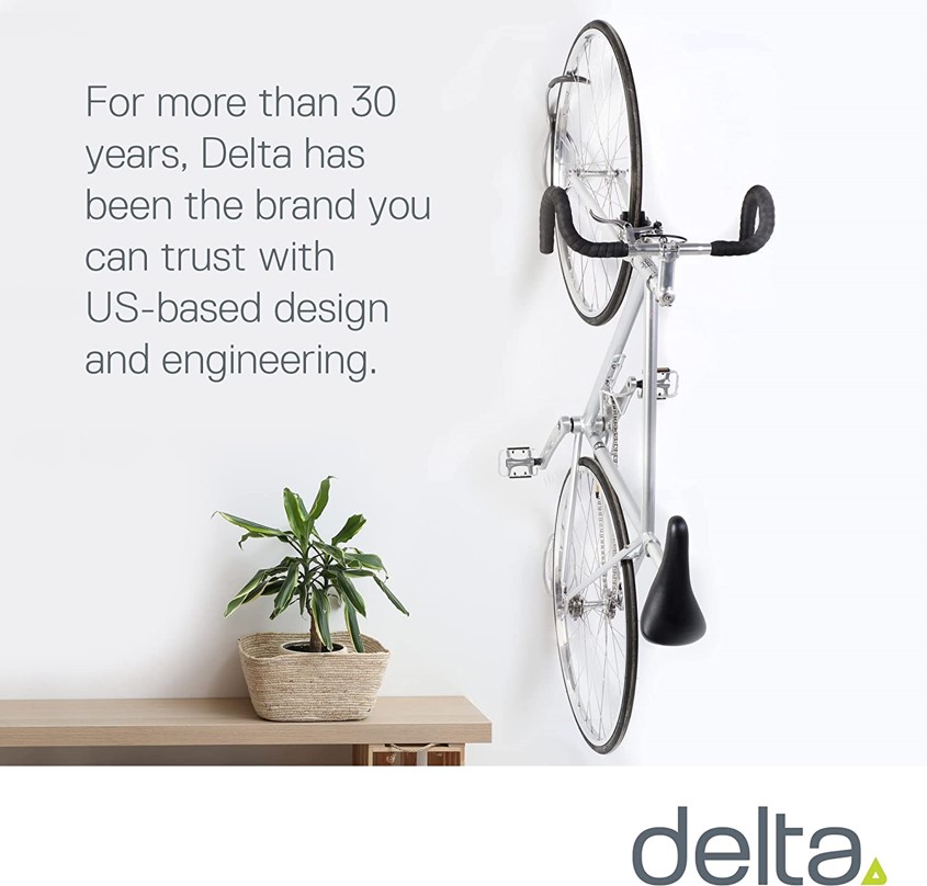 Delta RS4007C-2 Single Bike Hook Silver - 2-Pack - Gallery 13