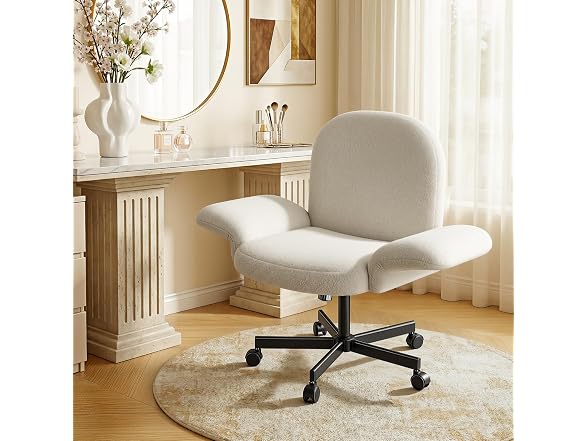 Marsail Criss Cross Chair, White