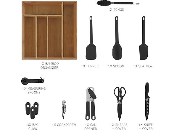 COOK WITH COLOR  Kitchen Utensls