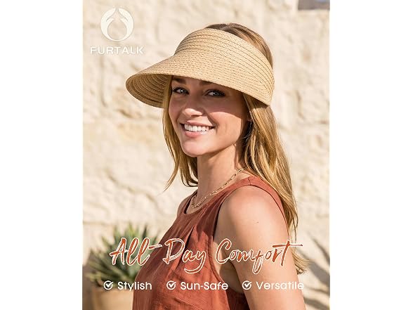 FURTALK Sun Visor Hat