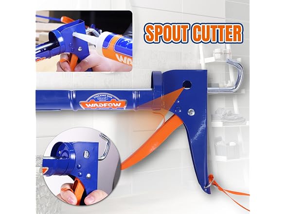 WADFOW 9" Caulk Gun for 10oz Tubes
