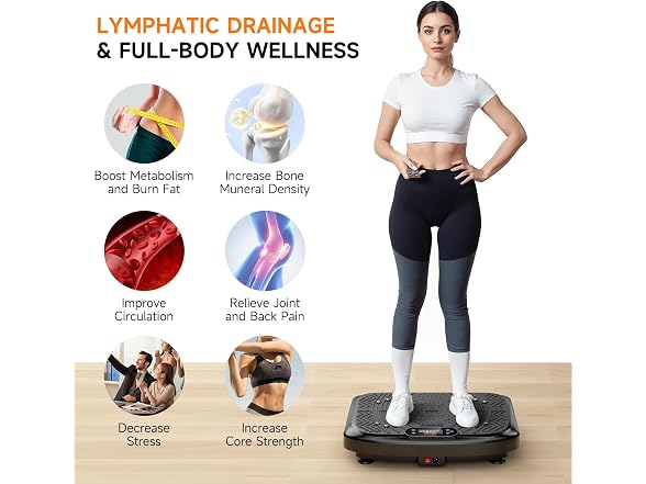 Taevno Vibration Plate Lymphatic 450LB