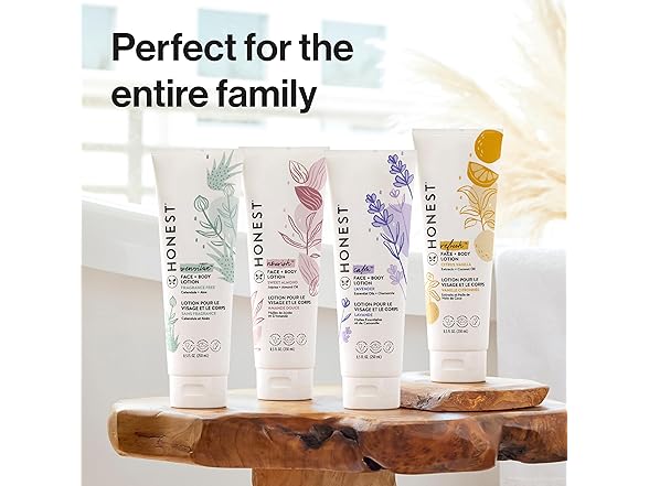 Honest Co Hydrating Face Body Lotion