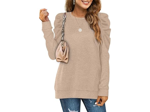 Agfiuytnl Women (M) Sweatshirts Loose Sweaters