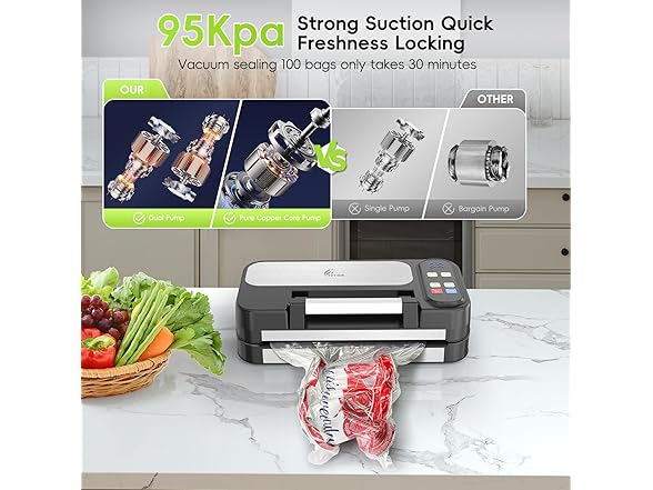 Tiitss Vacuum Sealer for Food