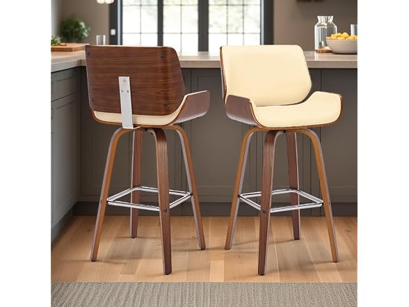 Armen Living Tyler 26" Counter Height Swivel Stool