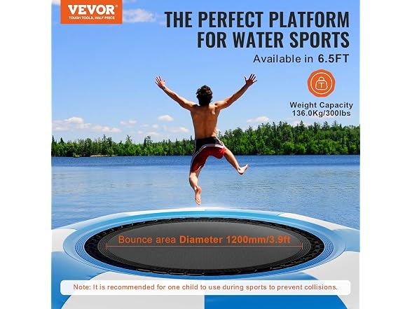 VEVOR Inflatable Water Bouncer