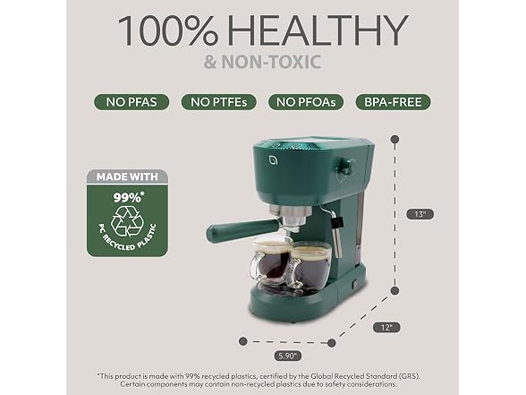 WILLOW Eco Series Espresso Machine 15 Bar 