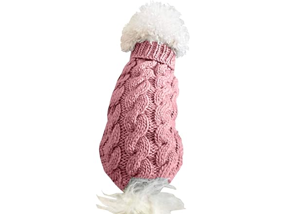 Winmany Pet Dog Turtleneck Knitting Sweater Sm/Med