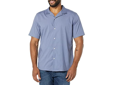 $4.99, Was $19.90, 74% Off! Amazon Essentials Men Slim-fit Vacation Shirt dealfomo