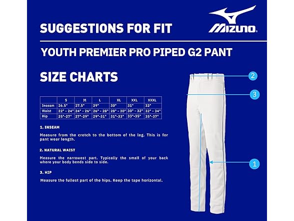 Mizuno Youth Select Pro Pants