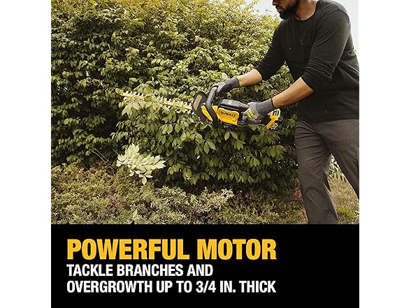 DEWALT DCHT821P1 20V MAX 22" Hedge Trimmer Kit