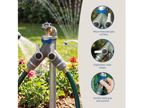 Orbit Elevated 2-Way Shut-Off Hose Y Adapter