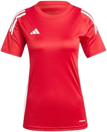 adidas Women's Tiro 24 Jersey, Team Power Red/White
