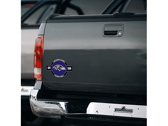 Baltimore Ravens Badge Magnet