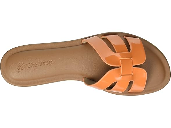 The Drop Women's Monika Flat H-Band Slide Sandal