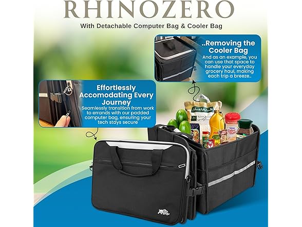 Expandable Trunk Organizer XLarge 27Gal