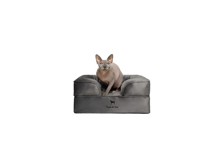 NOAH & PAW SO-VE-GRY-S S NOAH & PAW Dog Bed - Sofa Gr