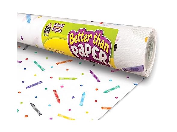 Crayon Better Than Paper Bulletin Board Roll
