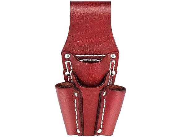 NKTM Leather Tool Pouch, Leather Electrician Tool Pouch