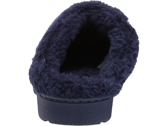 MUK LUKS Women's Polysuede Clog Slipper (L)