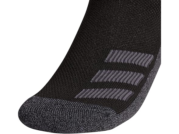 Adidas 6-Pair Cushion Stripe Crew Socks