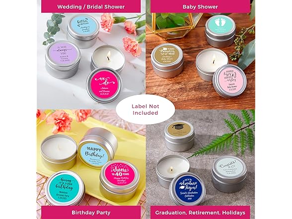 Kate Aspen Travel Size Vanilla Scented C