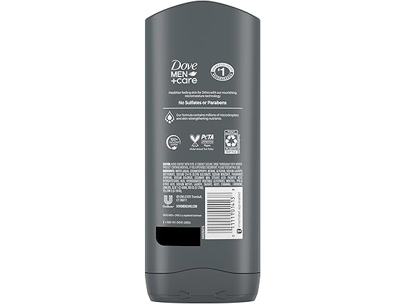 DOVE MEN + CARE Body and Face Wash
