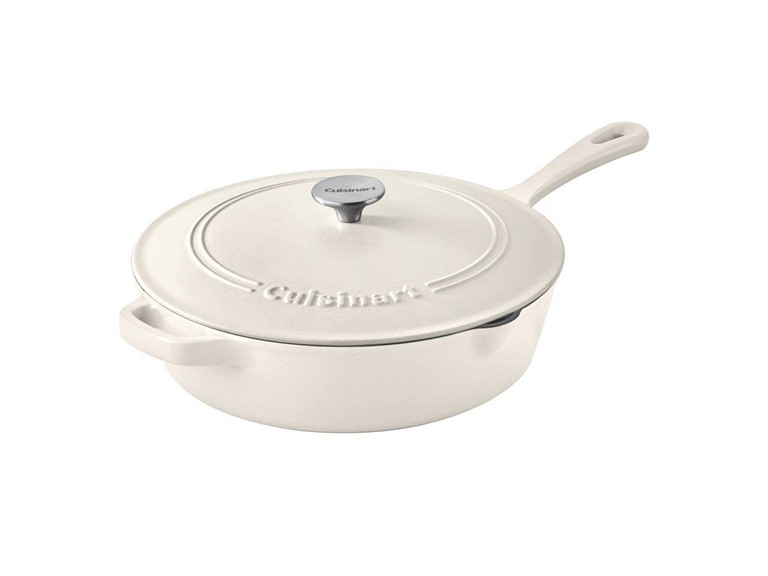 Cuisinart Chicken Fryer, Matte Snow White, 12"