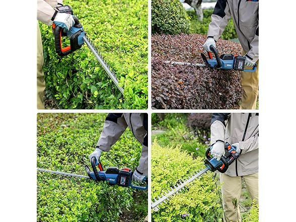 SENIX 40V Max 24-Inch Cordless Hedge Trimmer