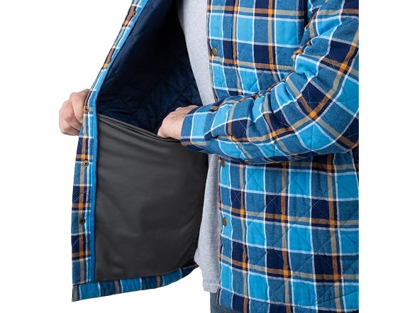 Field & Stream Men Tinkhamtown Quited Shirt Jacket