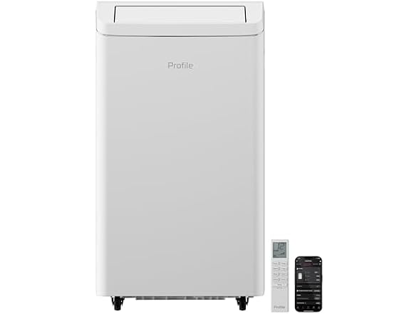 GE Profile 10,000 BTU Smart Dual-Hose Portable AC