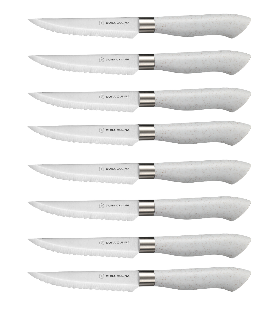 Eco-Friendly 4 or 8 Pc Micro Serrated Steak Knife Set - Gallery 16