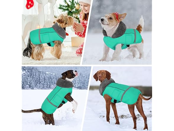 Dogcheer Warm Dog Coat, Waterproof Dog Jacket