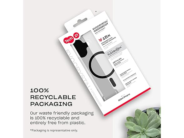EvoCrystal w/Crossbody for iPhone 16