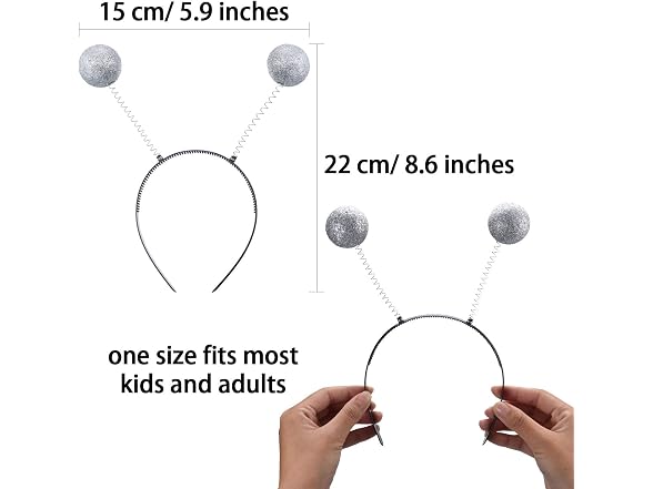 Blulu 4 Pieces Martian Antenna (One Fits Most)