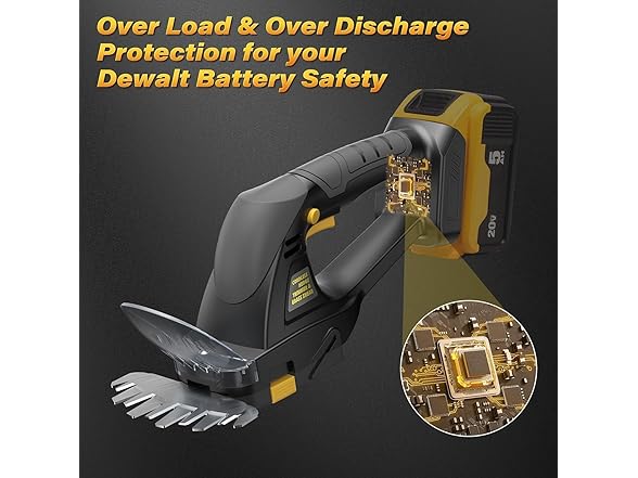 IEBUDA 2-in-1 Hedge Trimmer DeWalt 20V