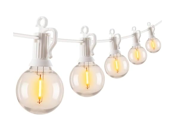 Brightown Outdoor String Lights, 50FT White