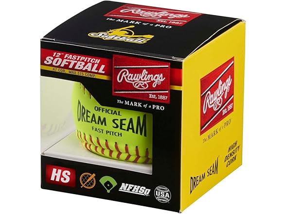 Rawlings Fastpitch Softball 12 Count