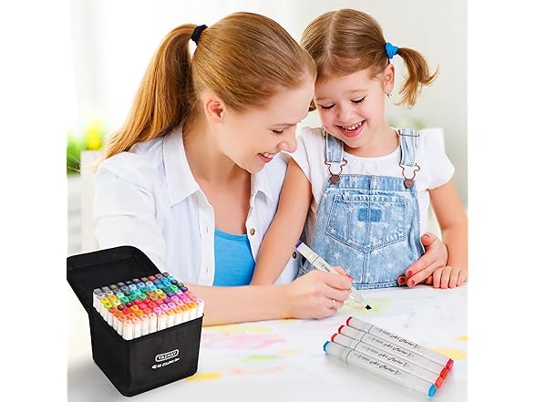 YASNAY Alcohol Markers 80 Colors