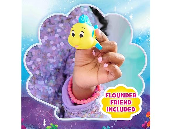 Just Play Disney Junior Bubbles Fun Ariel Doll